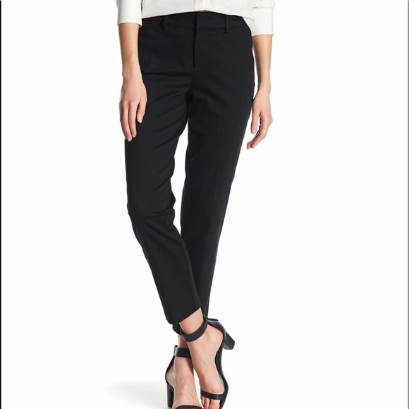 NYDJ Black Pants Women Stretch Ankle Work Trouser - Picture 4 of 4